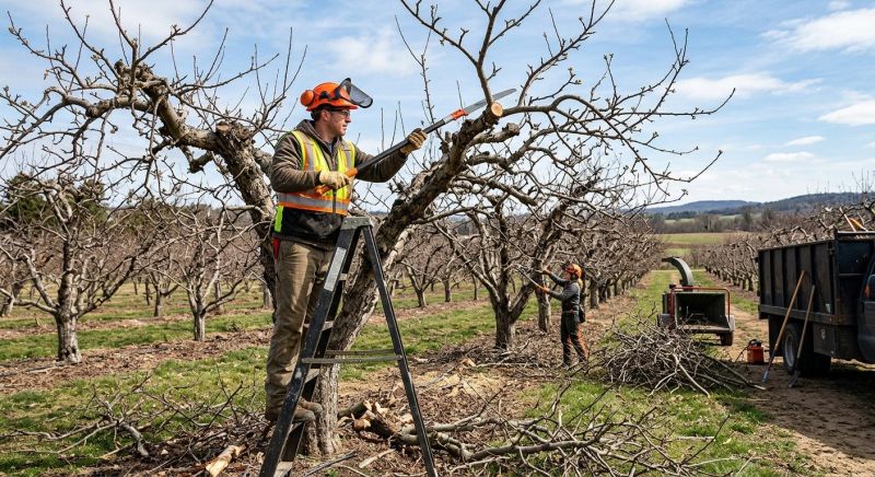 Orchard Tree Pruning in Doylestown, PA