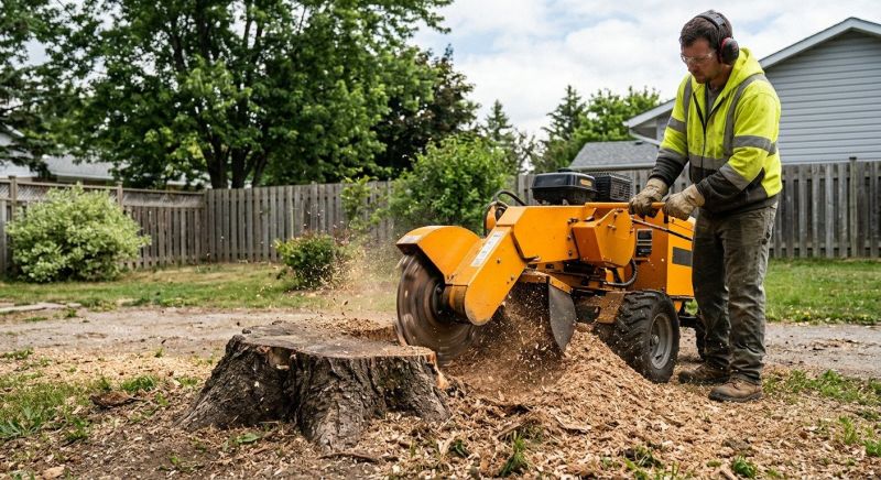 Stump Cutting in Calvert County, MD
