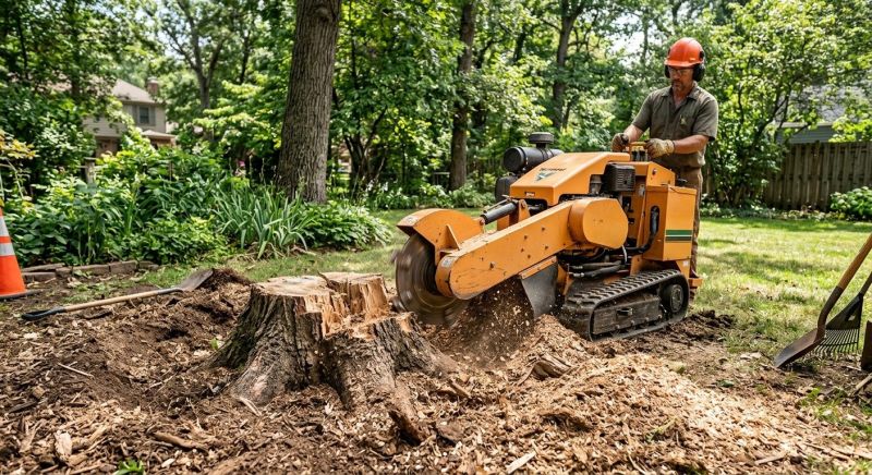 Tree Stump Removal in Calvert County, MD