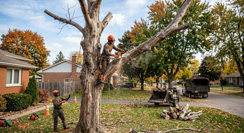Fallen Tree Removal in Allentown, PA