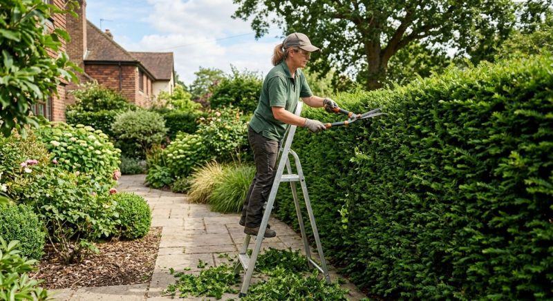 Hedge Pruning in Aiken, SC